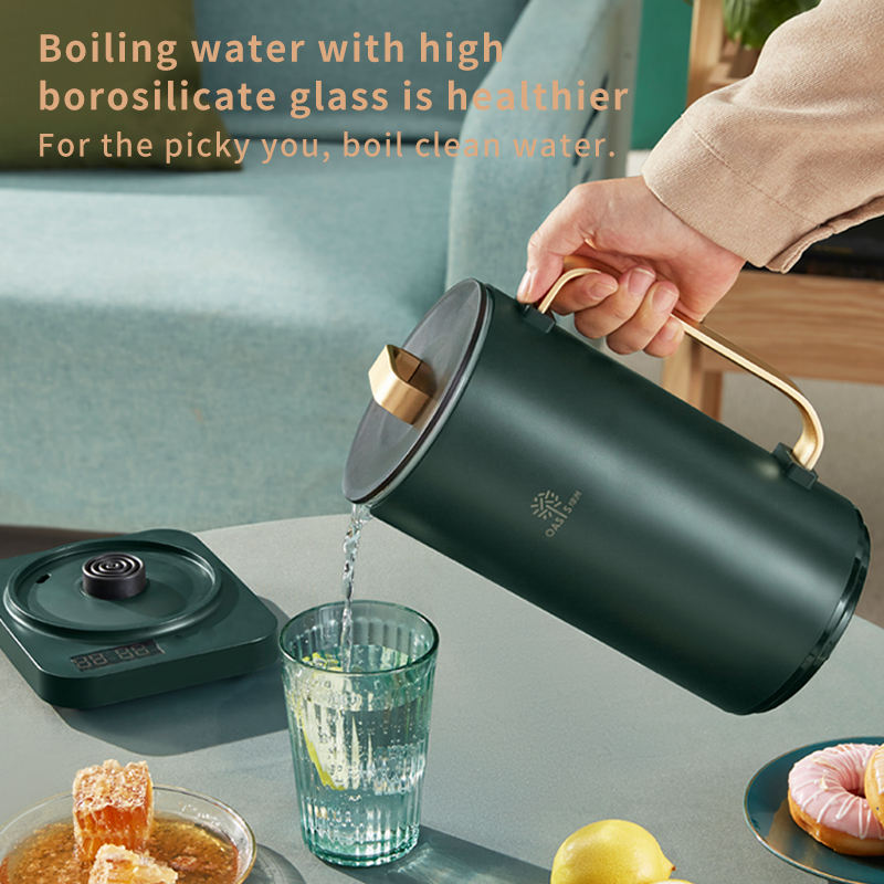 Wholesale Manufacturer High Quality Hotel Food-Grade 304 Stainless Steel Water Heater 1.35L Electric Kettle-海智集-