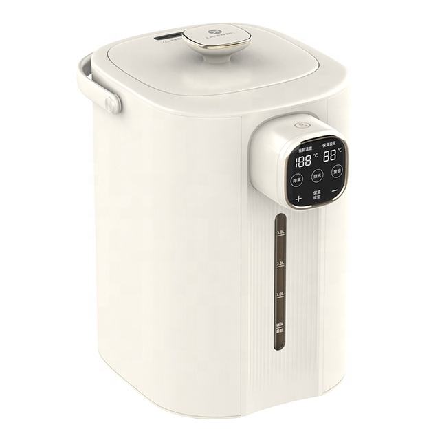 Electric LCD Display Kettle 5L Fast Boiler 304 Stainless Steel 72H Keep Warm Smart Digital thermal Pot With Heating Plate-海智集-