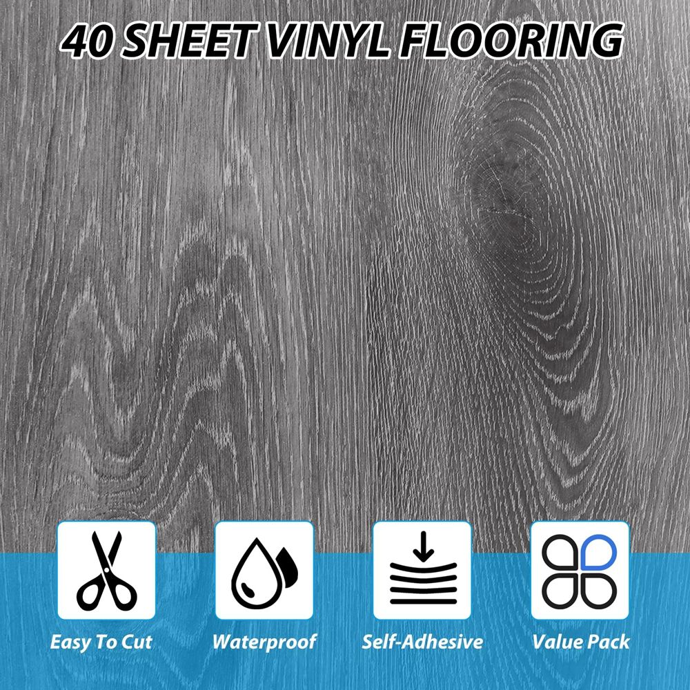Eco Friendly PVC Floor Tiles Peel and Stick Marble Design Waterproof for Home Use-海智集-