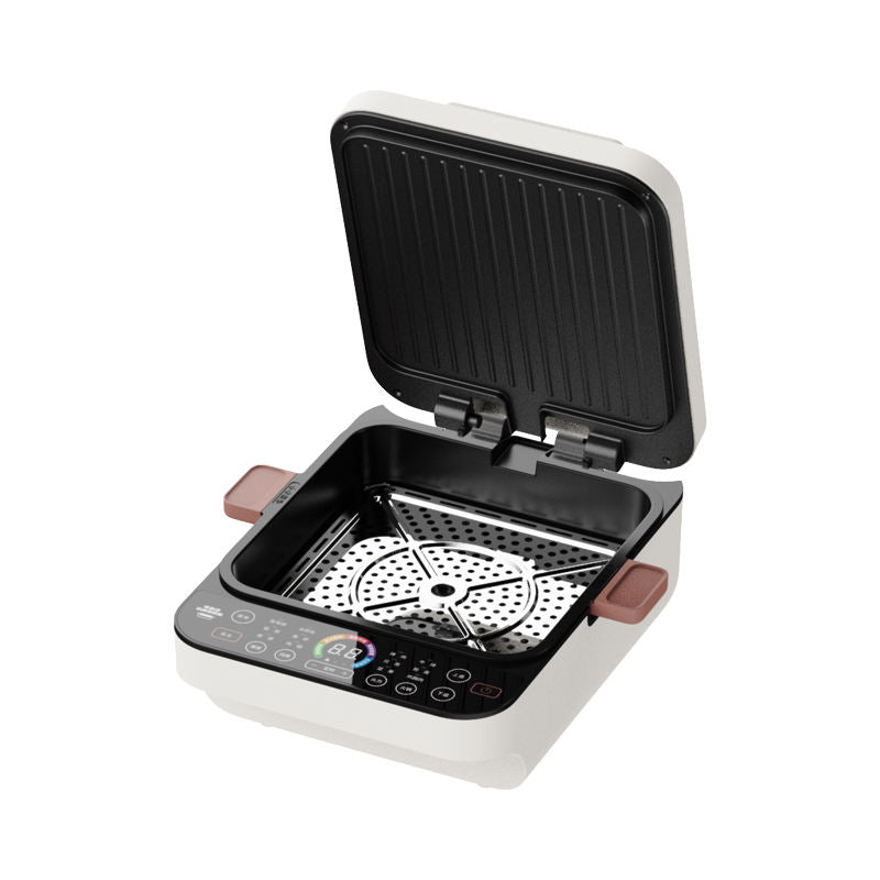 Multi-functional Electric Baking Pan Portable Smokeless Electric Cookers Household Barbecue Frying Pan-海智集-