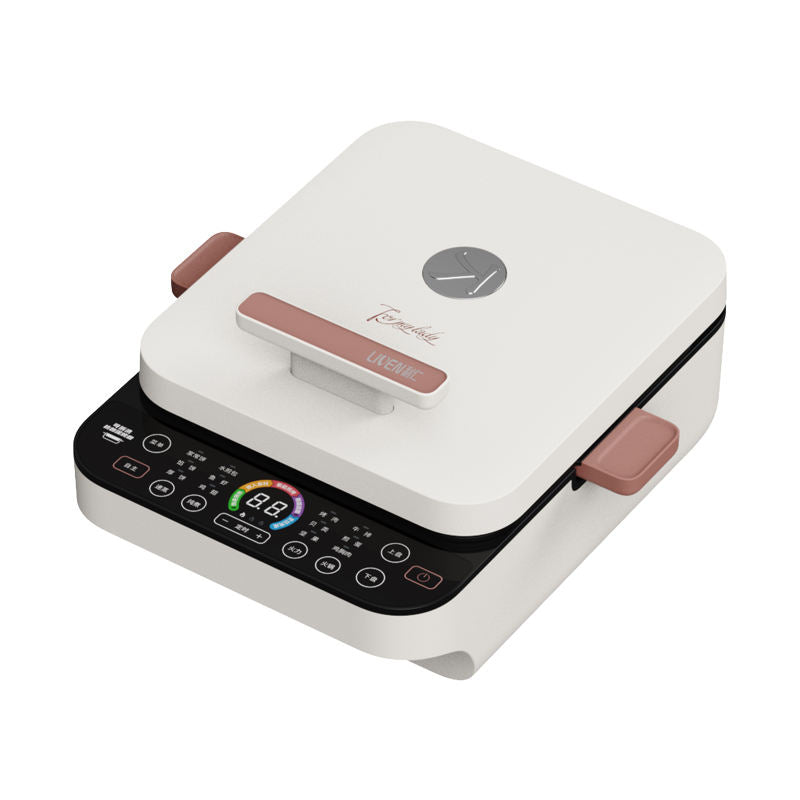 Multi-functional Electric Baking Pan Portable Smokeless Electric Cookers Household Barbecue Frying Pan-海智集-