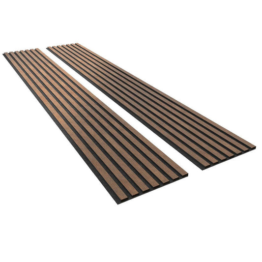 High Quality Modern Interior Wood Slat Wall Panel Decoration MDF Acoustic Panels Custom Eco-Friendly Acoustic Wall Panels-海智集-