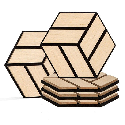 Hot-selling wholesale hexagonal soundproof wall panels for offices-海智集-