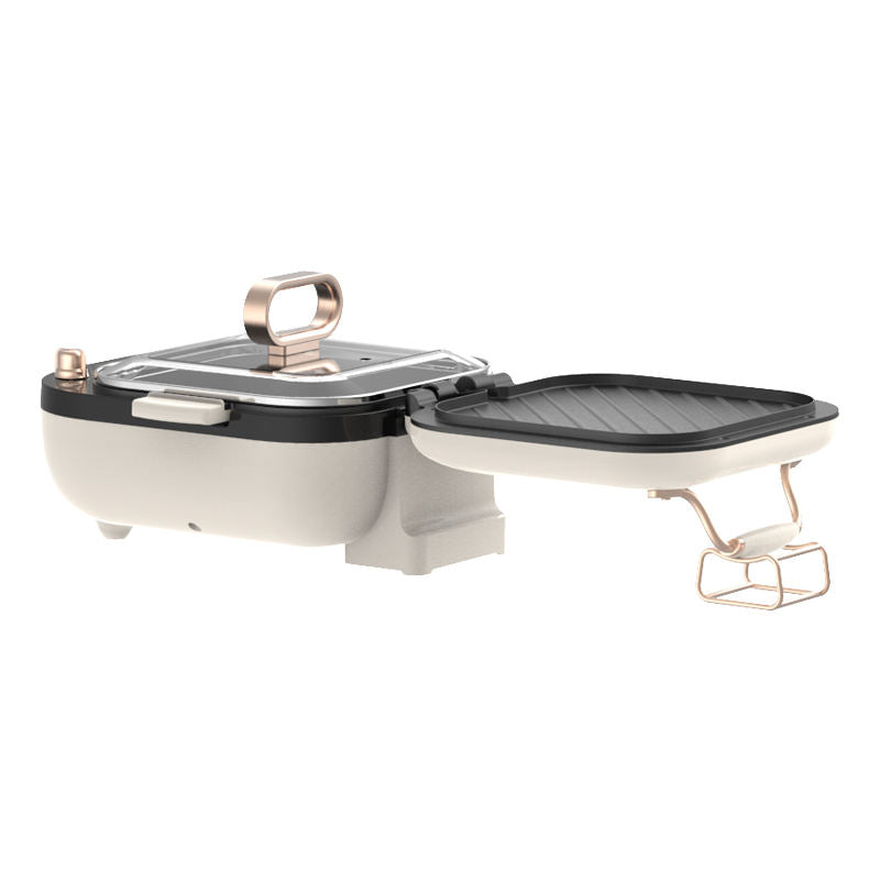 Household Smokeless Electrical Appliances All-in-one Pot Frying Pan Electric Baking Pan electric pancake pan-海智集-