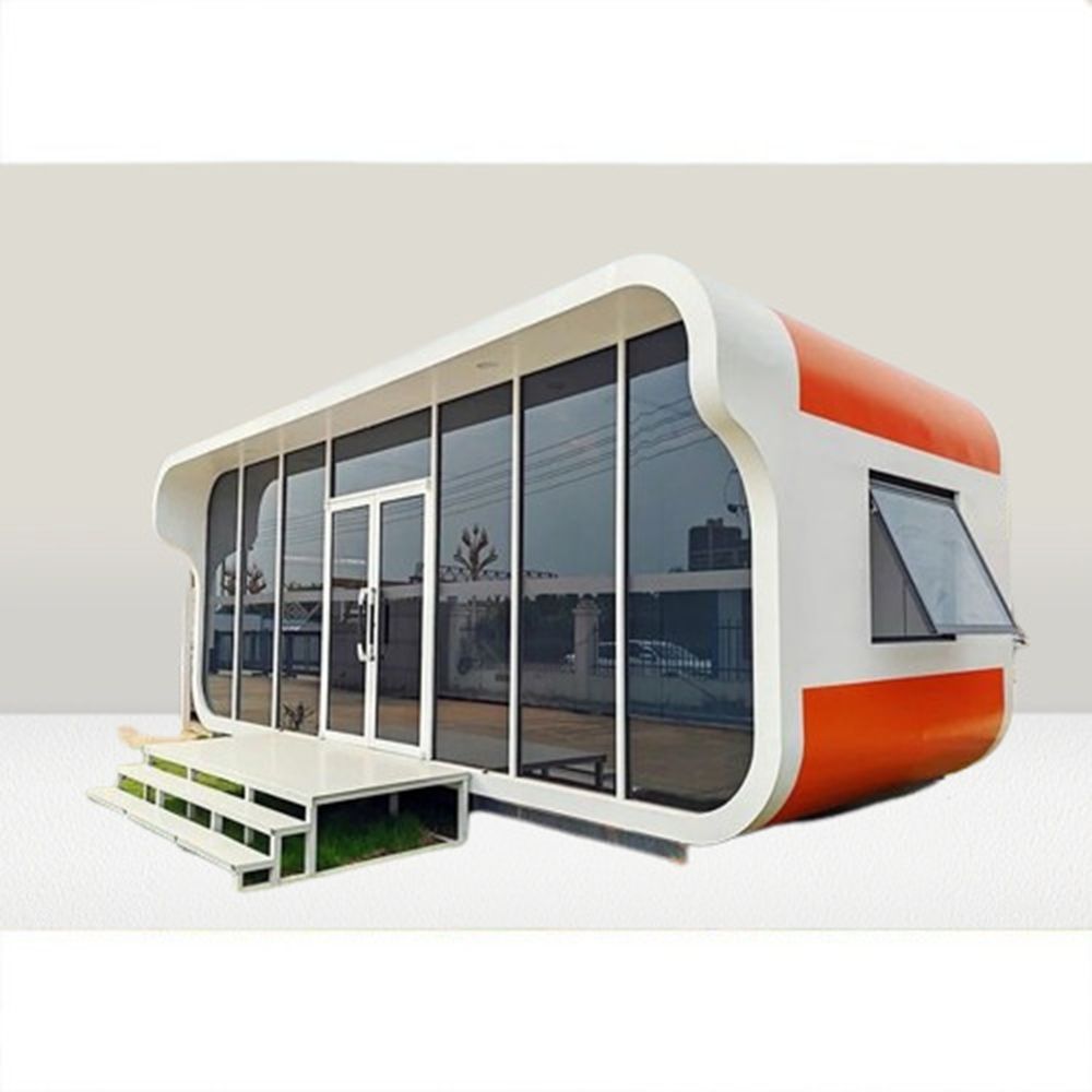 Compact Movable Space Capsule Tiny Home with Smart Climate Control-海智集-