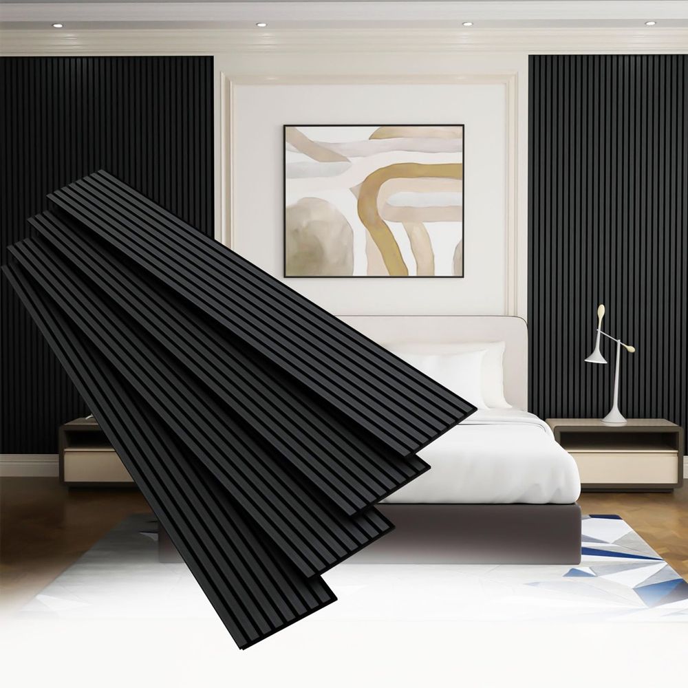 Wholesale Modern Decorative Wood Strip Grille Acoustic Panel for Interior-海智集-
