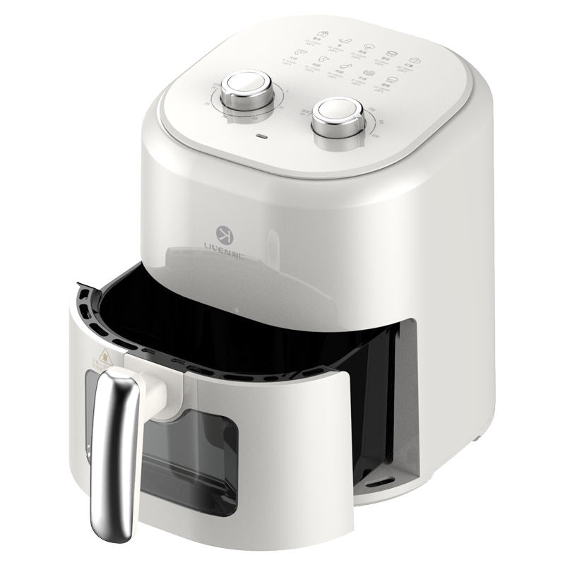 Multi function home and restaurant compact touch screen display air fryers oil-free light eating electric air fryer-海智集-