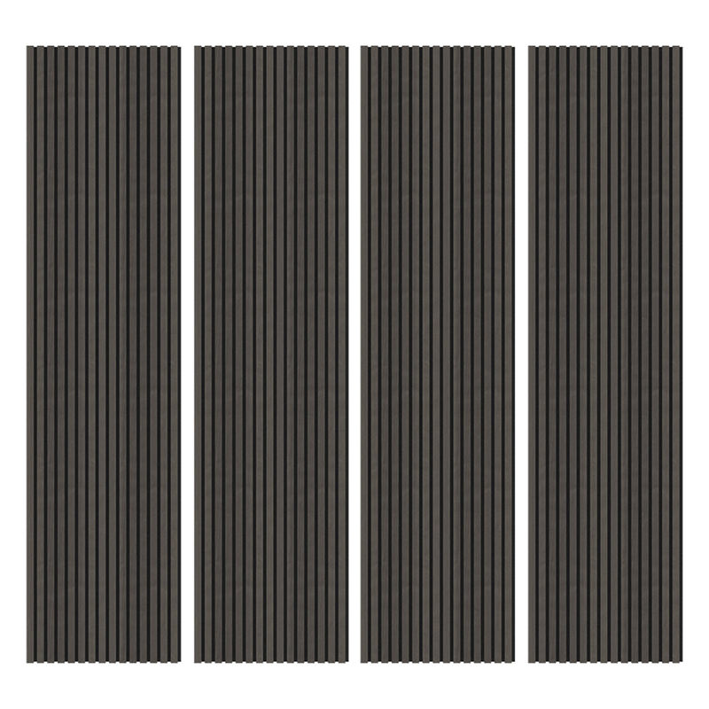 High Quality Modern Interior Wood Veneer Wall Panels Decoration MDF Sound Absorbing Panels Custom Acoustic Wood Wall Panels-海智集-