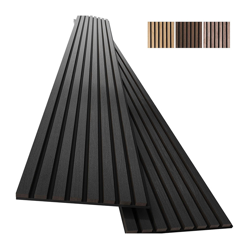 OEM Custom Modern Wood Veneer Wall Panels Decoration MDF Acoustic Wood Wall Panel Custom Wood Acoustic Panels-海智集-