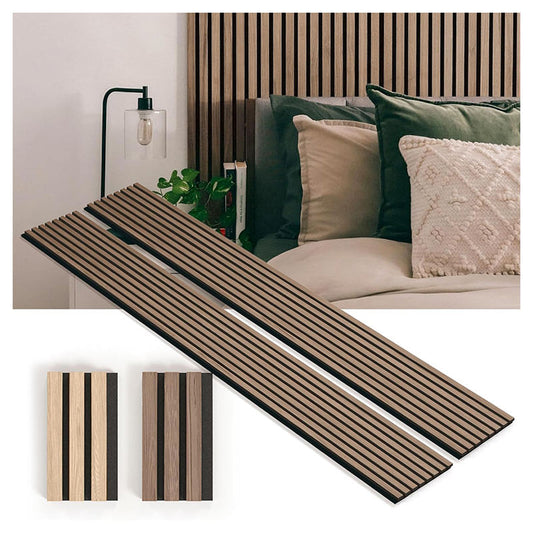 High Quality Modern Interior Wood Wall Paneling Decoration MDF Acoustic Sound Panels Custom Eco-Friendly Acoustic Wall Panels-海智集-