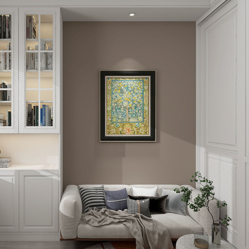 High Quality Embroidery Craft Animal Pattern Living Room Decor Wall Paintings Custom Modern Wall Home Decor Paintings-海智集-