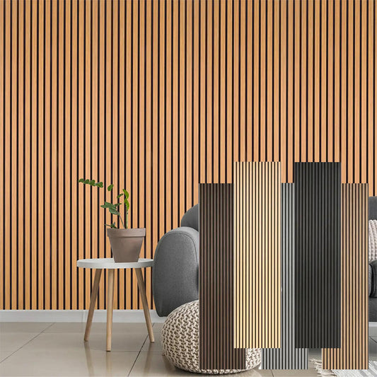 High Quality Modern Eco-Friendly Acoustic Wall Panel Decoration MDF Sound Proofing Acoustic Panel Custom Acoustical Wall Panels-海智集-