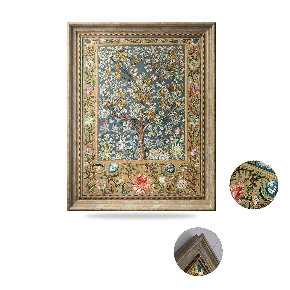 High Quality Embroidery Craft Animal Pattern Living Room Decor Wall Paintings Custom Modern Wall Home Decor Paintings-海智集-