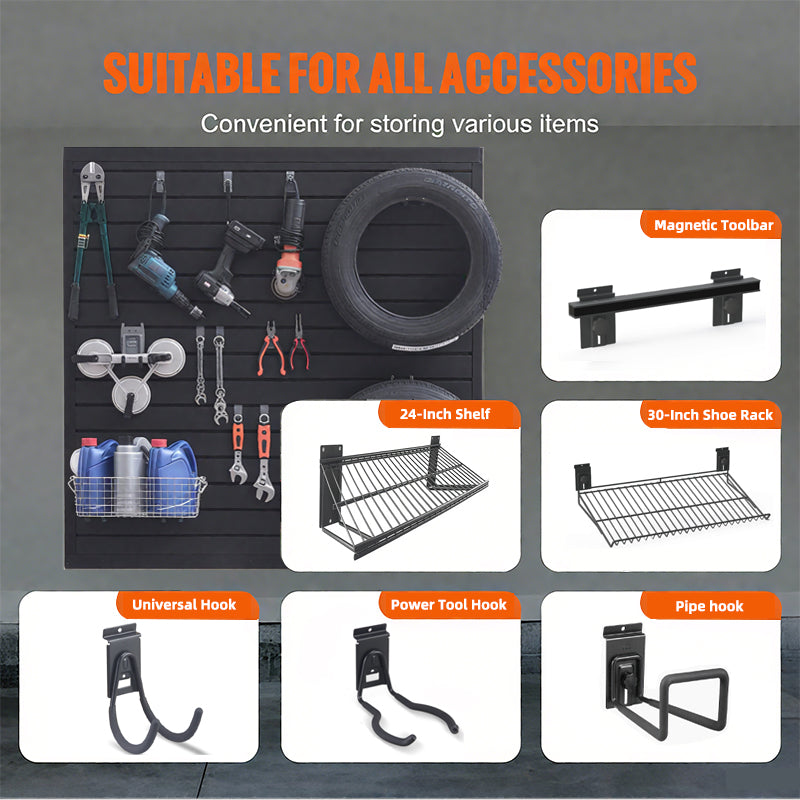 Wholesale PVC Slat Panel for Retail Display Durable Slatwall Storage Solution for Shop and Supermarket Supplies