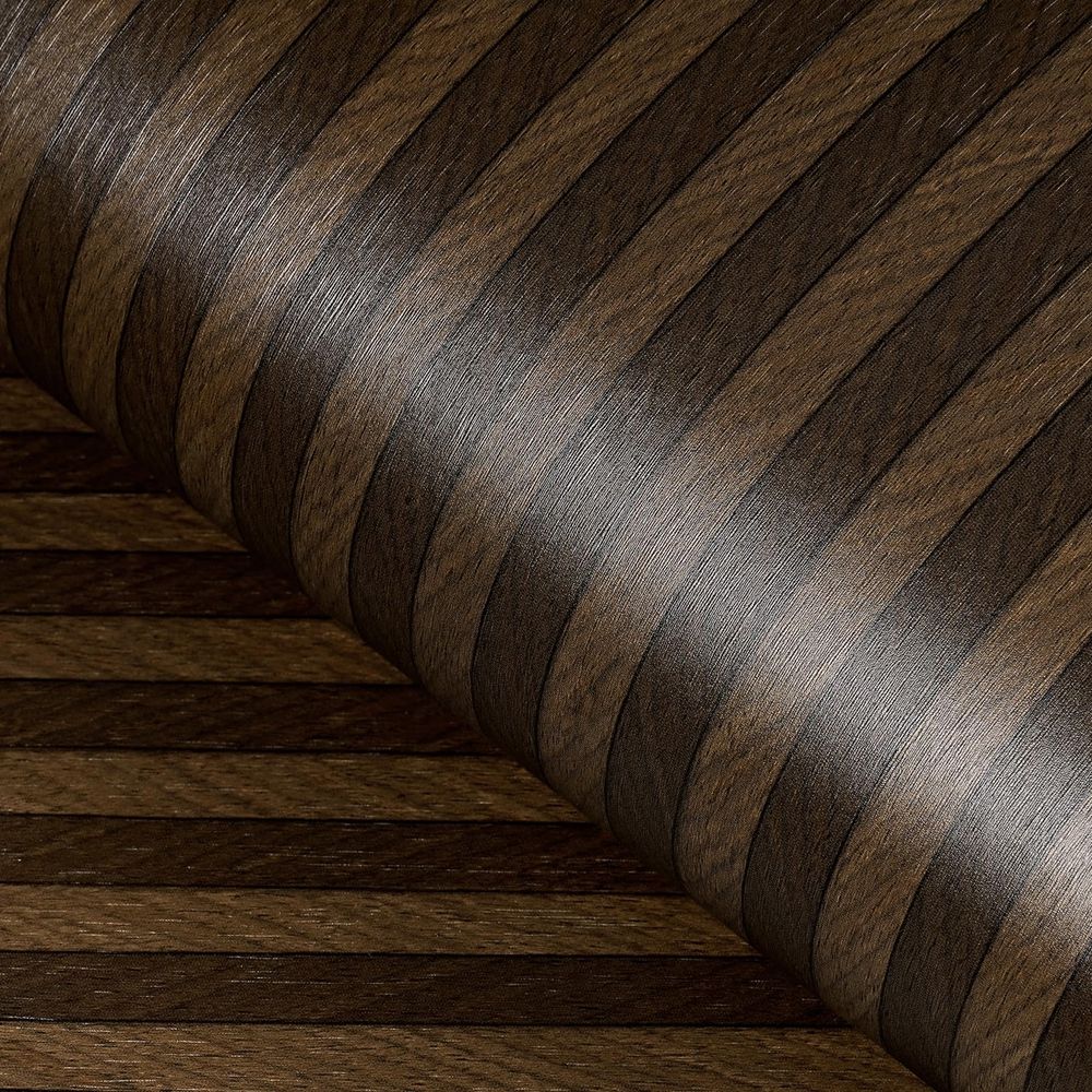 Wholesale Price Waterproof Wood Slat Wallpaper PVC Vinyl for Bathroom Countertops-海智集-