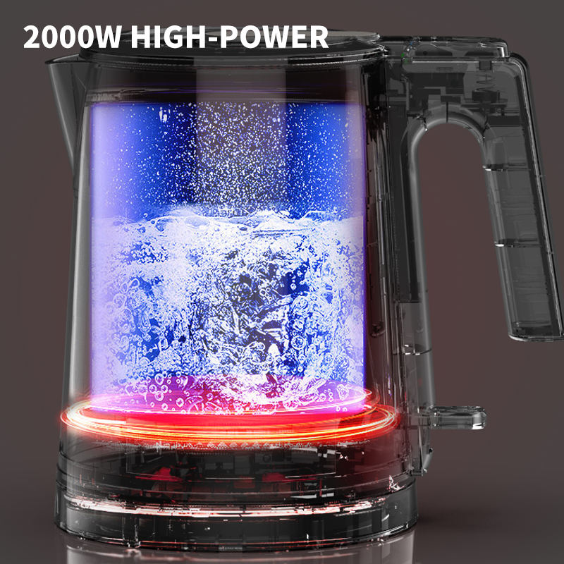 1L electric kettle 360 Degree Rotational Base hotel electric kettle household electric kettle 220V Bollitore-海智集-