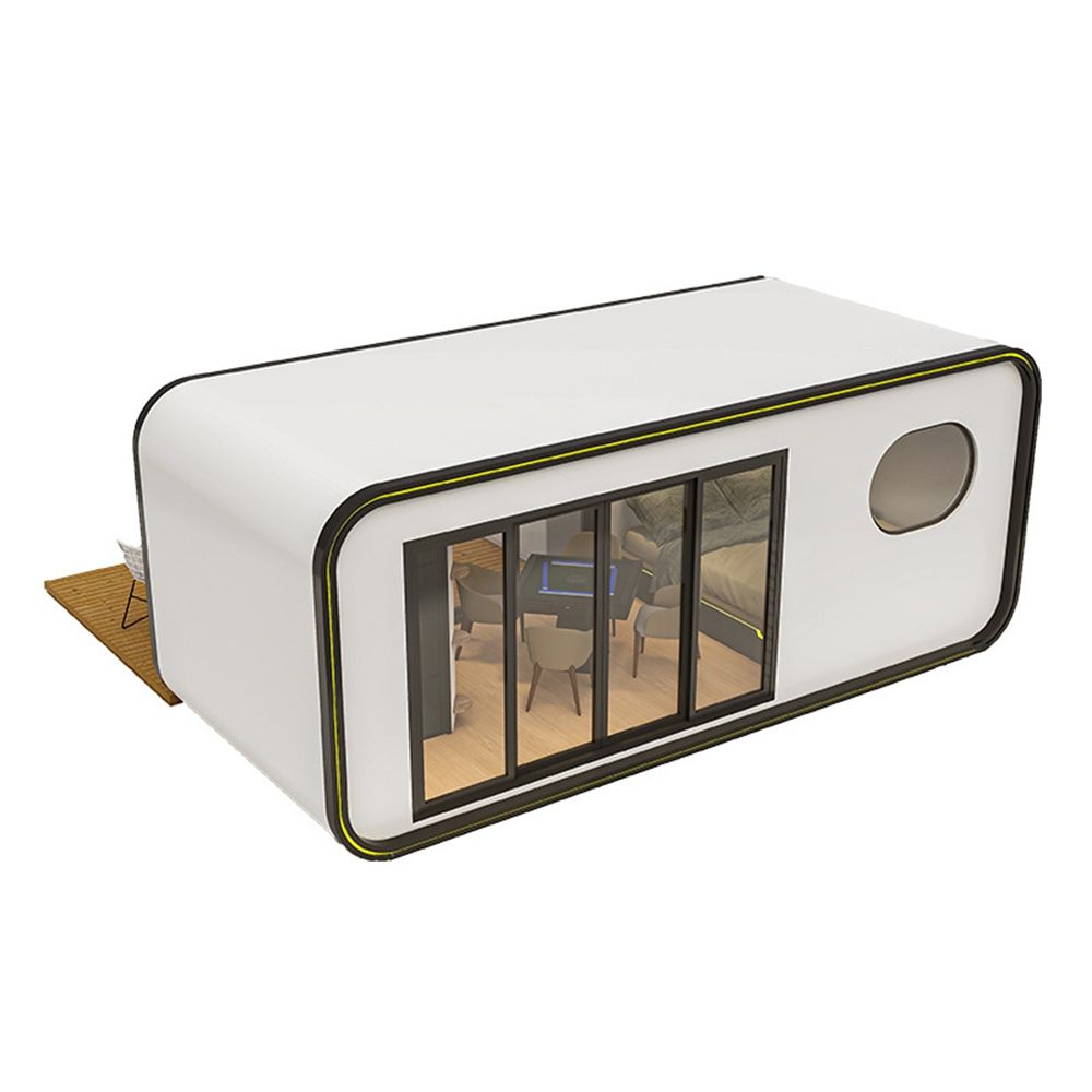 Compact Movable Space Capsule Tiny Home with Smart Climate Control-海智集-