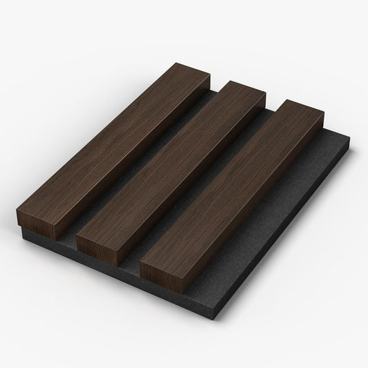 New product: Soundproof wooden slat board, acoustic wooden fiber panel, soundproof wall panel-海智集-