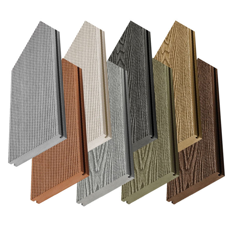 High Quality Waterproof Eco-Friendly Terrace Outdoor Flooring Wearing Composite UV Resistant Terrace WPC Outdoor Flooring-海智集-