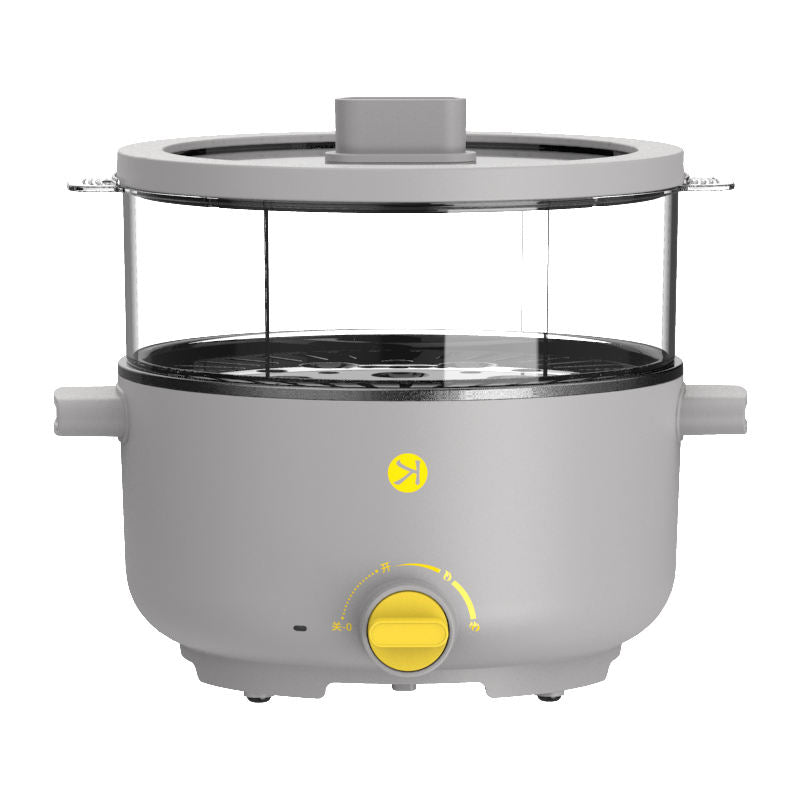 Electric multi cooking pot electric frying pan suitable for noodles/hotpot/soup fast cooking electric hot pot cooker-海智集-