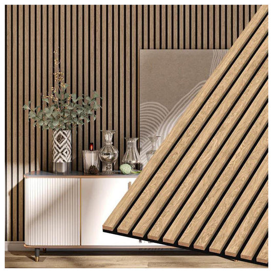 High Quality Modern Interior Wooden Acoustic Panels Decoration MDF Wood Acoustic Panel Custom Acoustical Wall Panels-海智集-