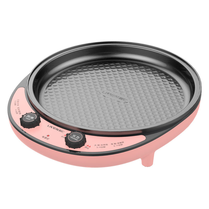 Multi Function electric frying pan with Non-stick Pan Coating hot pot function-海智集-