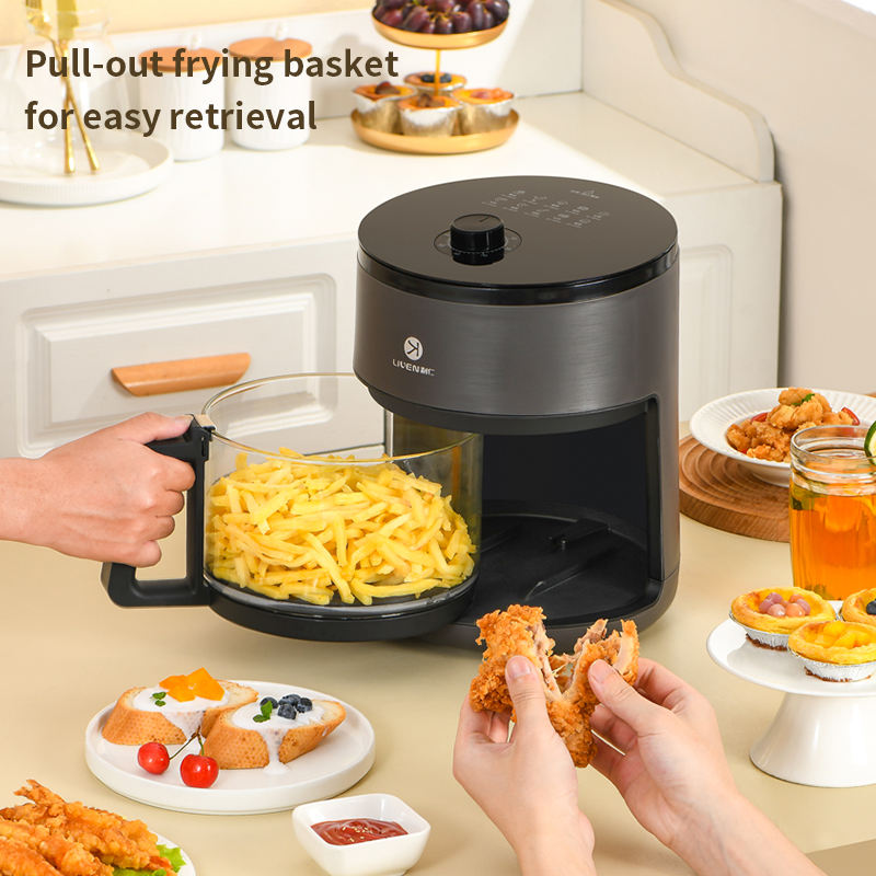 Factory Directly with Visual frying basket Electric Power Air Fryer-海智集-