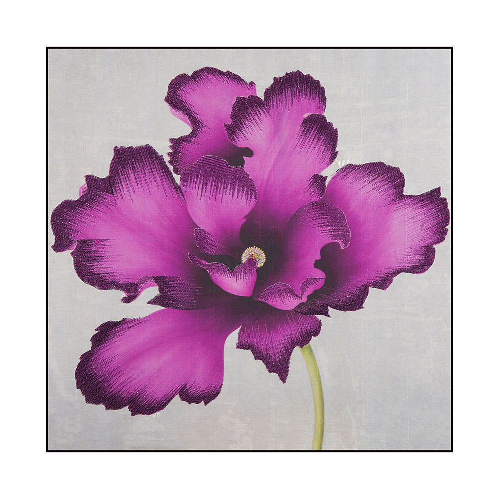 High Quality Embroidery Craft Flower Pattern Living Room Decor Wall Hanging Paintings Custom Modern Wall Home Decor Paintings-海智集-