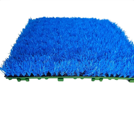 Easy Install Wear Resistant Artificial Grass Tiles for Commercial Residential Use-海智集-