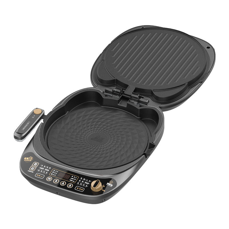 BBQ Grill Household Kitchen Appliances Baking Machine Grill Electric Smokeless Meat Pan Contact Grill-海智集-