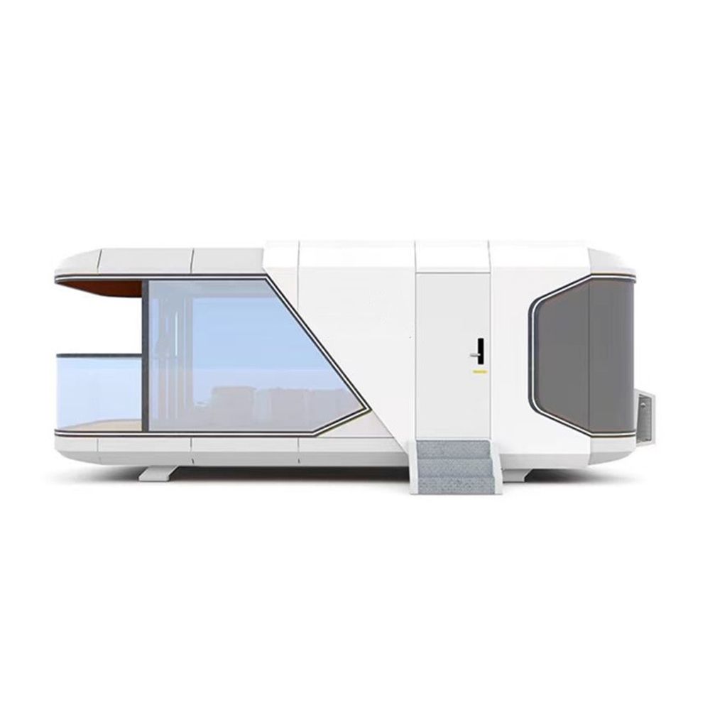 Space Capsule Prefab Modular House Contain Container Home Prefabricated Tiny Capsule House-海智集-