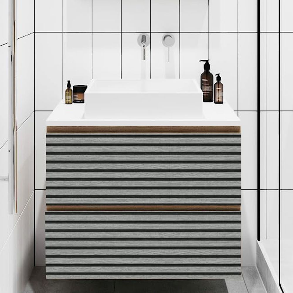 Hot Sale Peel and Stick Wood Slat Wallpaper Waterproof for Kitchen Cabinets-海智集-