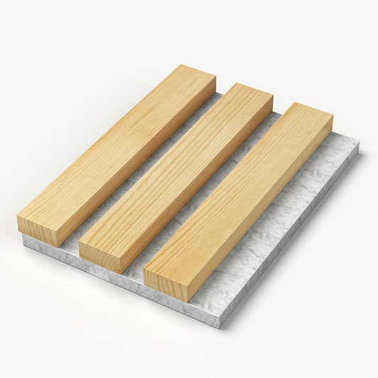 Best-selling natural walnut soundproofing board, polyester fiber medium-density fiberboard soundproofing material, wooden wall strip-海智集-