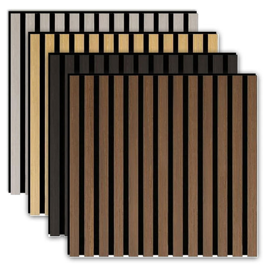 professional 600x600mm sound-absorbing wall panels, custom-made sound-absorbing medium-density fiberboard, modern design-海智集-