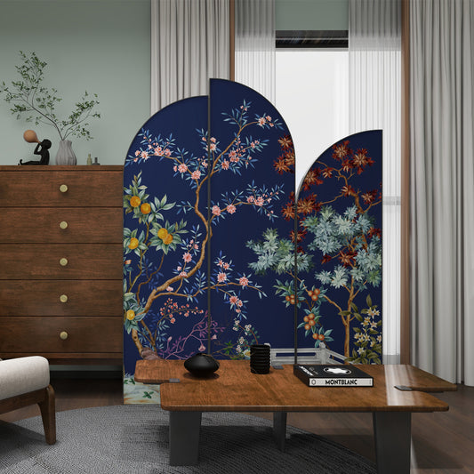 High-End Customizable Painted & Embroidered Jacquard Screen – B2B Wholesale for Commercial Spaces & Project Procurement.Fuchun Royal Garden-海智集-
