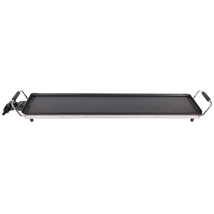 Factory Popular Smokeless Aluminum 90CM Electric Grill with Detachable Self-control Thermostat for Household-海智集-