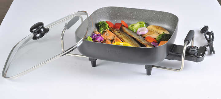 30cm Portable Aluminum Frypan Egg Frypan Handle Wholesale Non Stick Frypan Indoor-海智集-