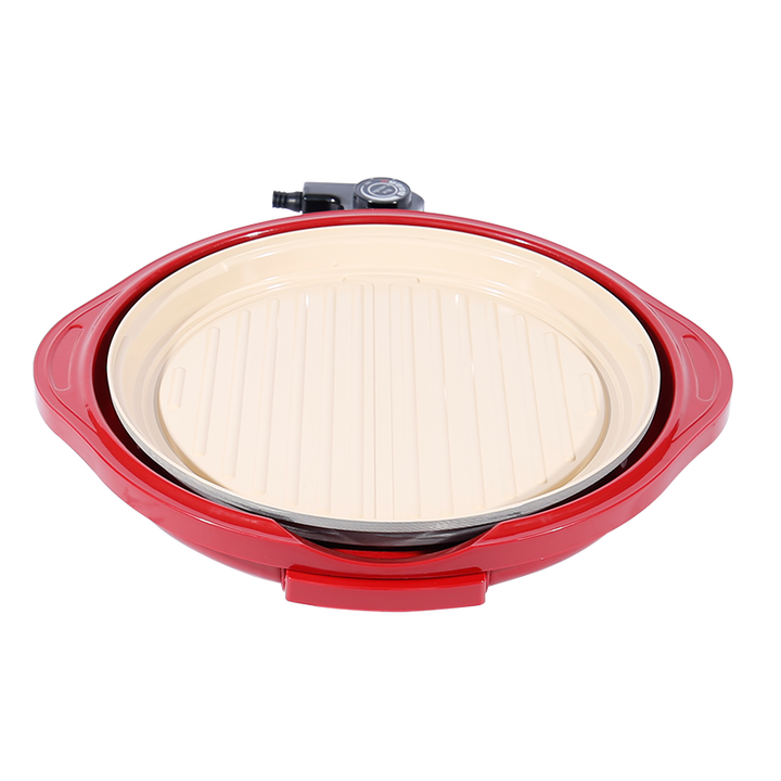 Factory Electric Grill Pan Non Stick Electrical Hot Plate Electric Table Grill Hot Plate for Sale with Oil Tray-海智集-