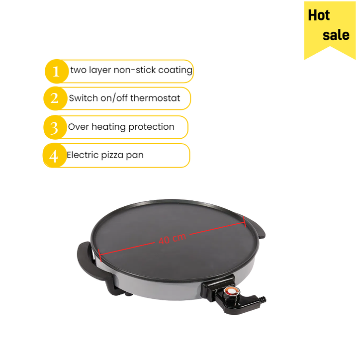 Operating On/off Indicator Light Carbon Steel Wok Electric Stove Electric Wok in Store Charlescraft Electric Wok-海智集-