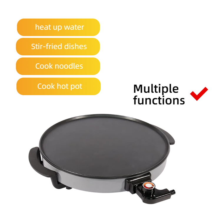Operating On/off Indicator Light Carbon Steel Wok Electric Stove Electric Wok in Store Charlescraft Electric Wok-海智集-