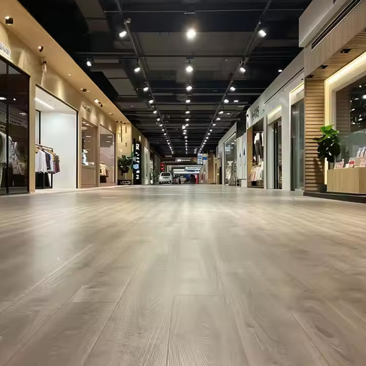 Eco-Friendly Installing SPC Core Engineered Hardwood Stone Plastic Composite Vinyl Plank Flooring-海智集-