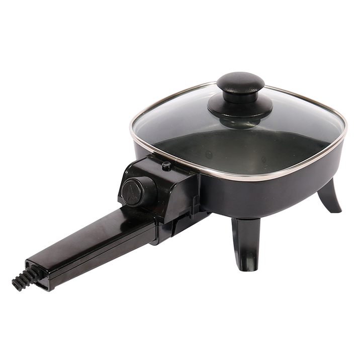 Factory Integrated Non-Stick Electric Mini Skillet 2L Multifunctional Household Detachable Square Plastic US for indoor-海智集-