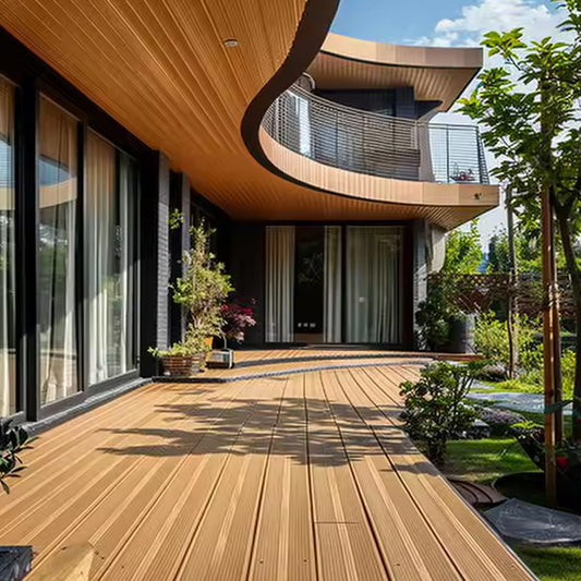 Co-extrusion Outdoor Decoration Wpc Wall Cladding Wall Panel Exterior Wall-海智集-