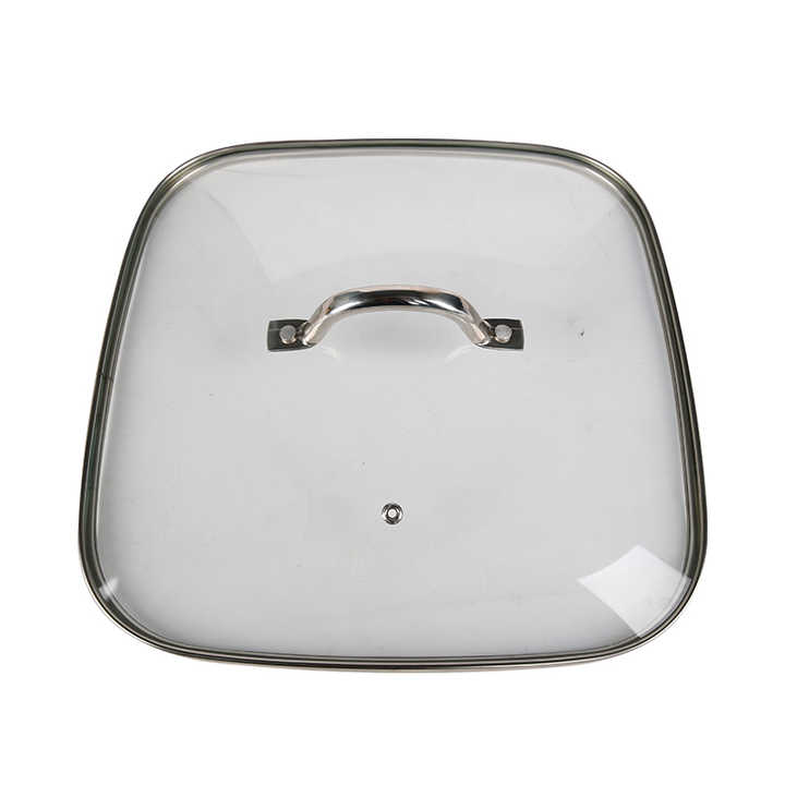 Multifunctional Electric Fry Pan Tempered Glass Lid Non Stick Copper Detachable Aluminum Electric Skillet-海智集-