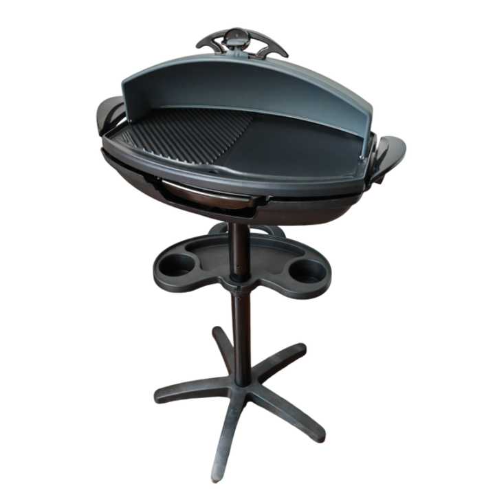 Factory Direct 2200W Smokeless Electric Grill Outdoor Barbecue Griddles for Powder Coated Aluminium for Party-海智集-