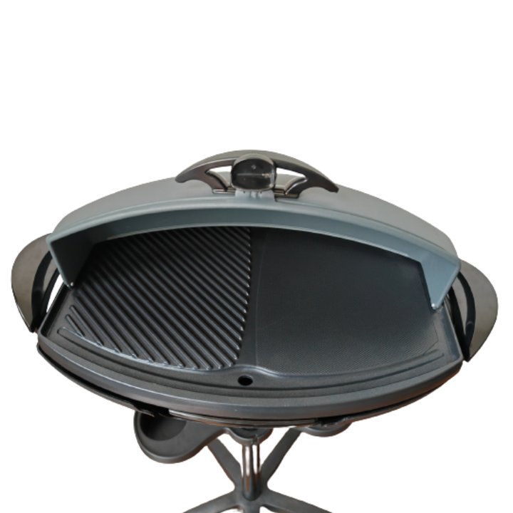 Factory Direct 2200W Smokeless Electric Grill Outdoor Barbecue Griddles for Powder Coated Aluminium for Party-海智集-