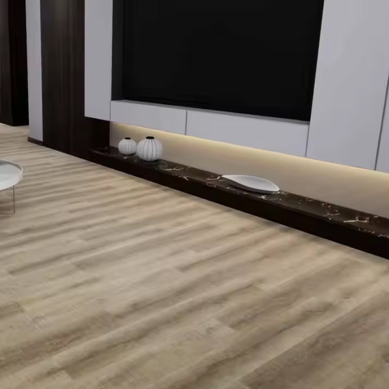 5mm Thick PVC Flooring 0.5mm Wear Layer SPC LVT Piso Plastic Wood Vinyl Plank for Apartment Application Graphic Design-海智集-