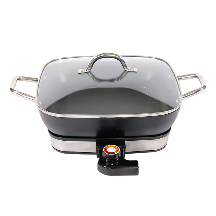Popular 6cm Deep Non Stick Coating Best Mistral Homemaker Electric Frypan-海智集-