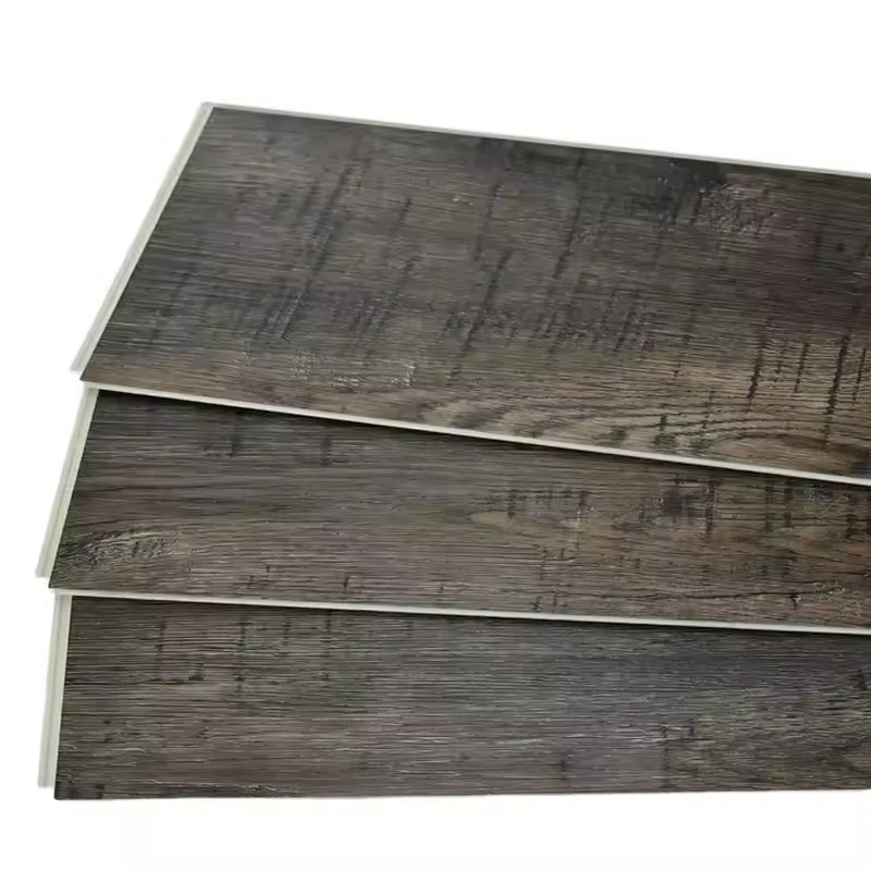 White Polished Porcelain Floor Tiles Marble Wooden Look SPC LVT Plastic Vinyl Floor Washroom-海智集-