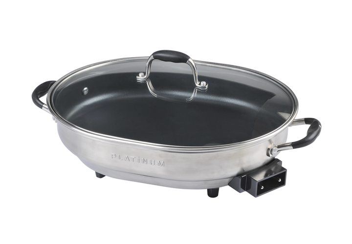 1500W Electric 39cm Skillet Home Fryer for Household Use Electric Frypan-海智集-